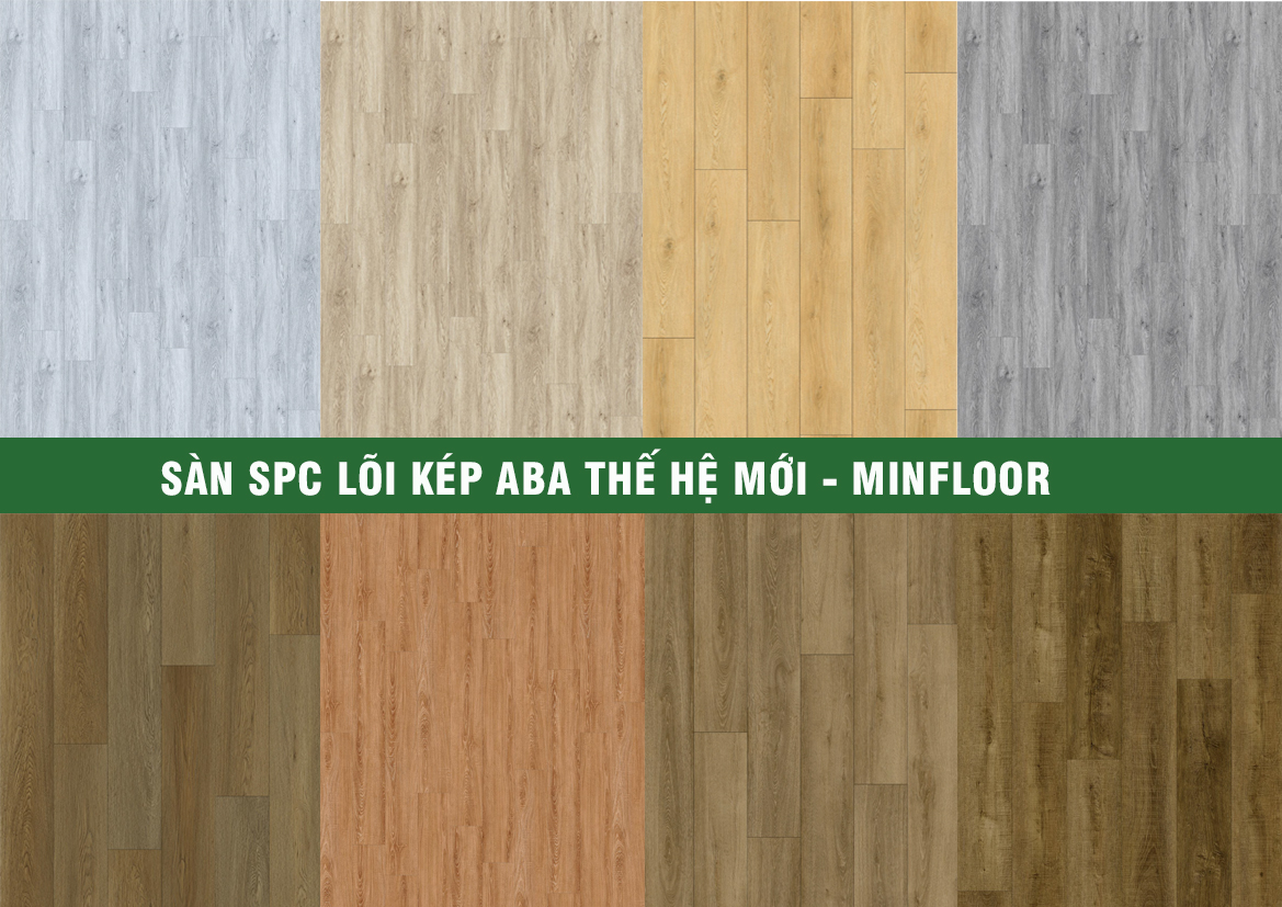 Bảng Màu Sàn SPC MinFloor Và Các Phong Cách Thiết Kế