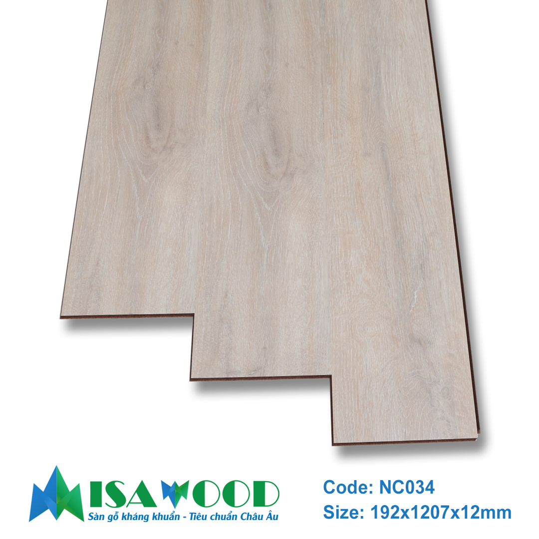 Sàn gỗ kháng khuẩn MisaWood - NC034 - 12mm